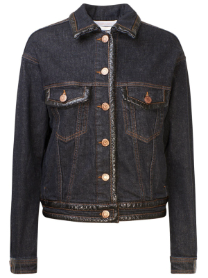 See By Chloé Slim Fit Button Up Jacket