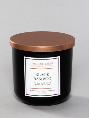 12oz Core Jar 2-wick Candle Black Bamboo - Chesapeake Bay Candle