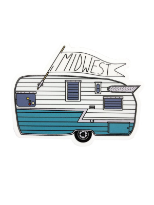 Midwest Camper Sticker