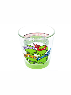 Just Funky Teenage Mutant Ninja Turtles Group Oversized 3oz Shot Glass