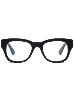 Miklos Matte Black Reading Glasses