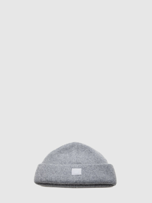 Acne Studios: Face Beanie [grey]