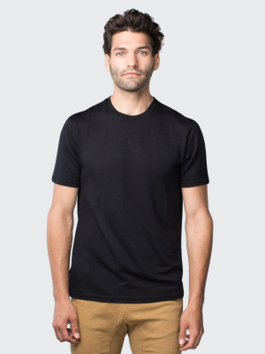 Merino Wool Crew Neck T-shirt
