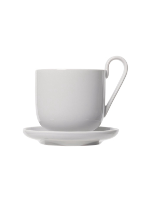 Ro Coffee Cup With Saucer (set Of 2)