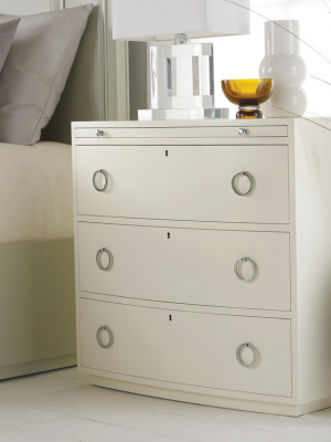 Transitions Bowfront Bedside Chest