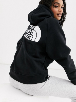 The North Face Nse Graphic Hoodie In Black