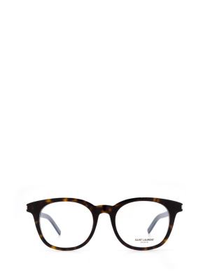 Saint Laurent Eyewear Round Frame Glasses