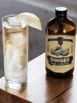 Authentic Ginger Cocktail Syrup 12oz