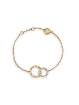 Marco Bicego® Jaipur Collection 18k Yellow Gold And Diamond Bracelet