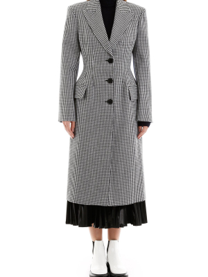 Alexander Mcqueen Houndstooth Coat