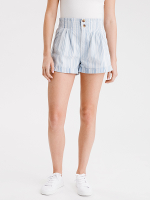 Ae Striped Mom Shorts