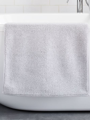 Organic Heathered Bath Mat