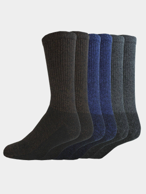 Dickies Men's Dri-tech Crew Socks - 6-12