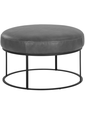 Elgin Ottoman, Overcast Grey