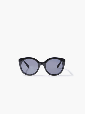 Tortoiseshell Cat-eye Sunglasses