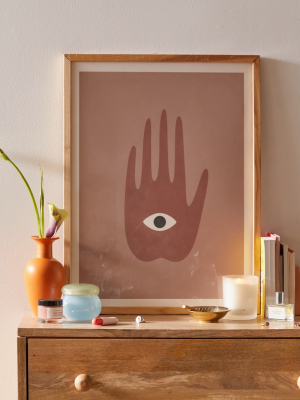 Djaheda Richers Hand Art Print