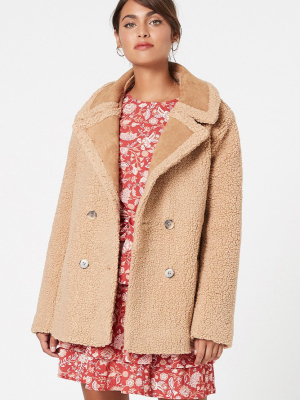 Rylie Mix Teddy Coat