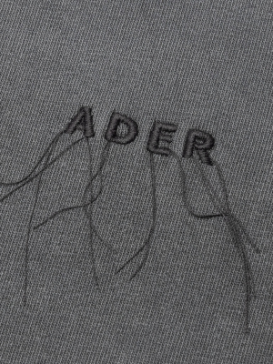Ader Error Needle Logo Layered T-shirt - Charcoal