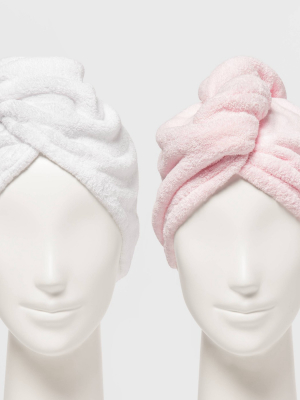 Spa Hair Towel - 2pc