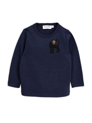 Mini Rodini Panther Wool Sweatshirt