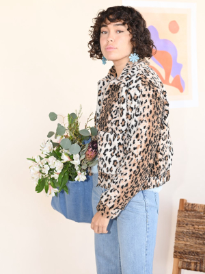 Noelle Jacket - Cheetah