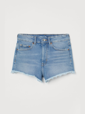 Denim Shorts High Waist