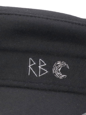 Ruslan Baginskiy Logo Embroidered Baker Boy Cap