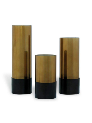 Evanston Gold Vases (set Of 3)