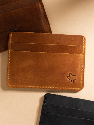 Texas Ultra Slim Wallet - Light Brown