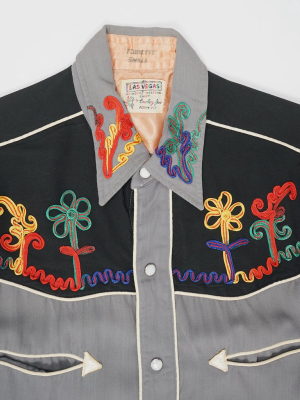 1950's Embroidered Western Shirts