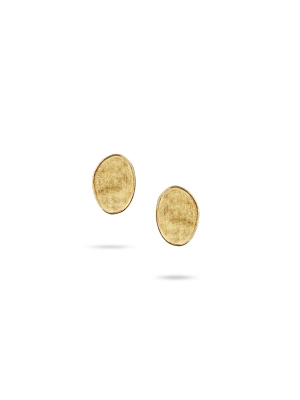 Marco Bicego® Lunaria Collection 18k Yellow Gold Small Stud Earrings