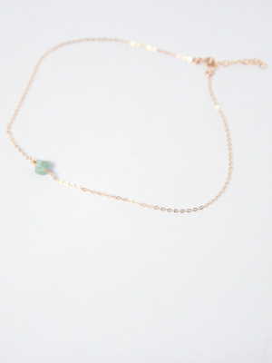 Bali Aquamarine Choker