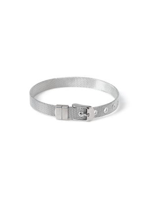 Silver Buckle Bracelet*