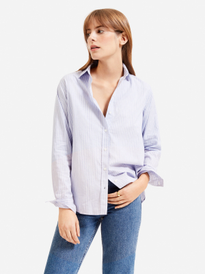 The Silky Cotton Relaxed Shirt