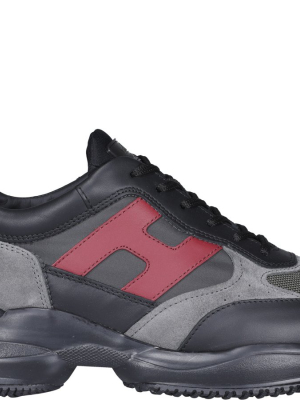 Hogan Interaction Lace-up Sneakers