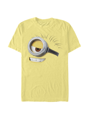 Men's Despicable Me Minions Carl Big Face T-shirt