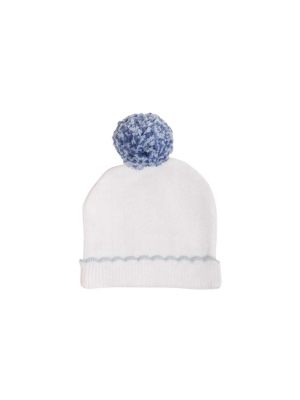 I'm Here Hat - Worth Avenue White With Buckhead Blue