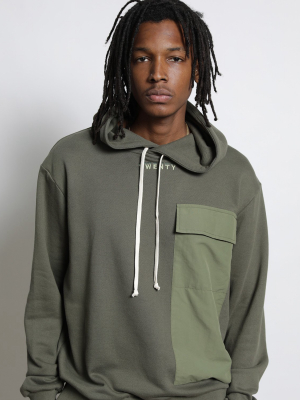 Sunnyside Pullover Hoodie With Elongated Pocket