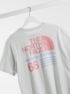 The North Face 66 California T-shirt In Gray