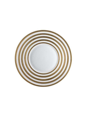 Hemisphere Gold Stripe Dinner Plate