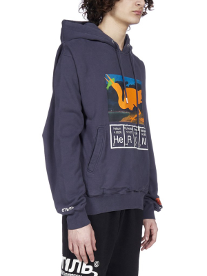 Heron Preston Graphic Printed Hoodie