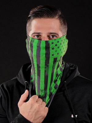 American Corrosive Green Neck Gaiter