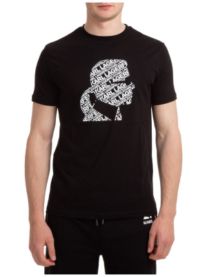 Karl Lagerfeld Karl Monogram Print T-shirt