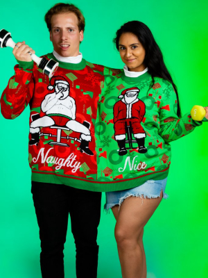 The Kegel Express | Two Person Christmas Sweater