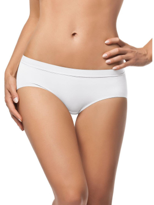 Leonisa Seamless Low Rise Briefs Underwear For Women - No Show Hiphugger Panties