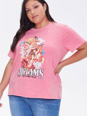 Plus Size Dreams Graphic Tee