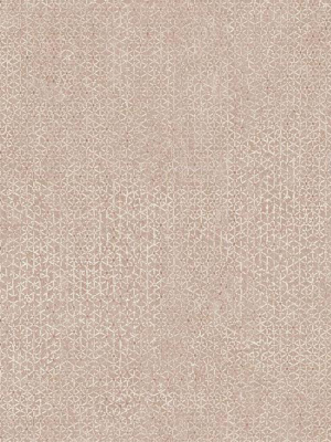 Bantam Tile Wallpaper In Coral From The Tea Garden Collection By Ronald Redding For York Wallcoverings