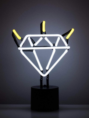 Diamond Neon Desk Light