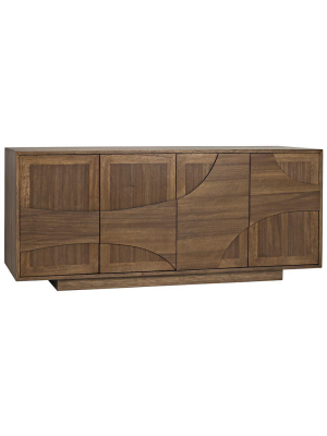 Noir Collage Dark Walnut Sideboard