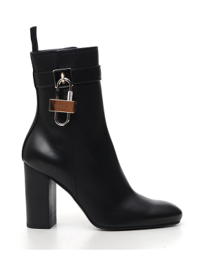 Givenchy 4g Logo Padlock Boots